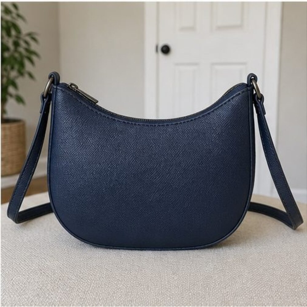 Merlot Saffiano Crossbody Bag